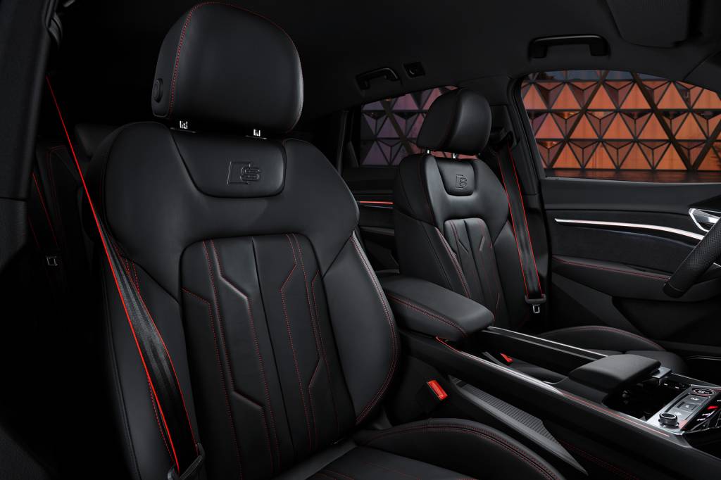Interior do Audi Q8 e-tron