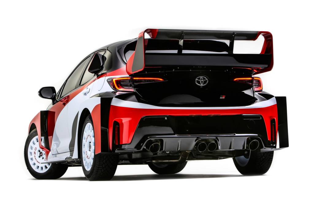 Toyota GR Corolla Rally Concept traseira