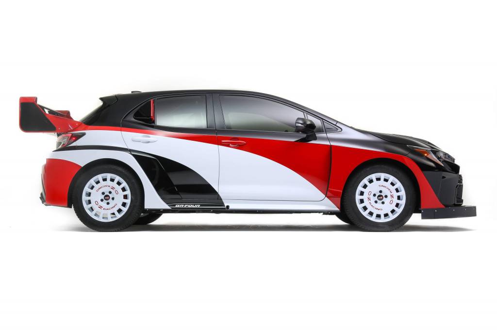 Toyota GR Corolla Rally Concept lateral
