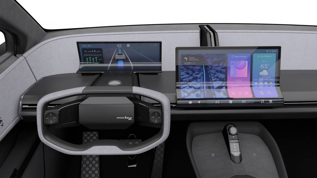 Toyota bZ Compact interior