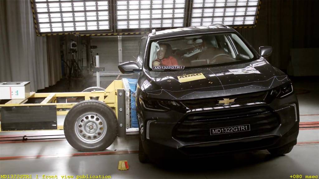 crash test chevrolet tracker latin ncap 2022