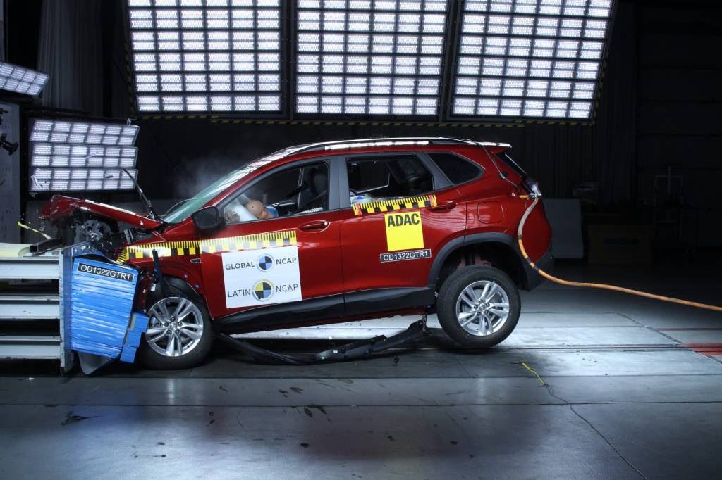 crash test chevrolet tracker latin ncap 2022