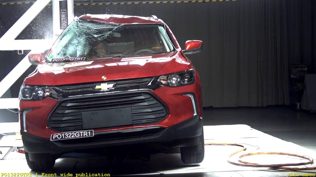 crash test chevrolet tracker latin ncap 2022