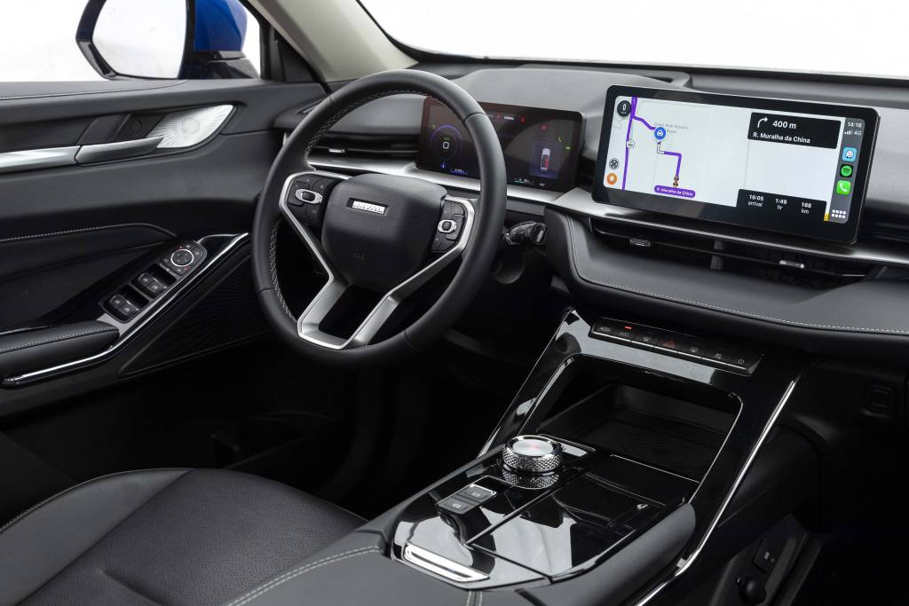 Interior do Great Wall Haval H6 brasileiro