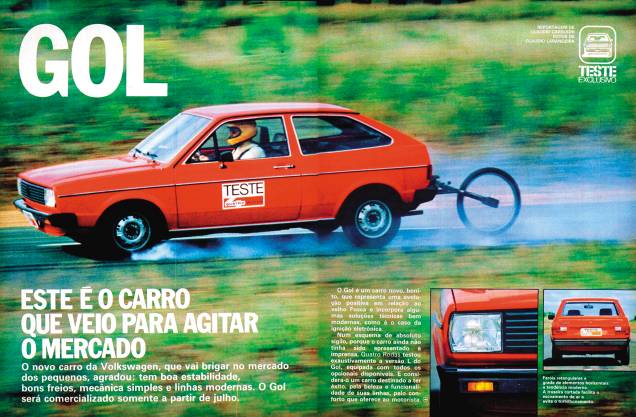 1980 - O NOVO FUSCA - A carroceria moderna não ornava com o motor datado. Encalhou nas concessionárias.