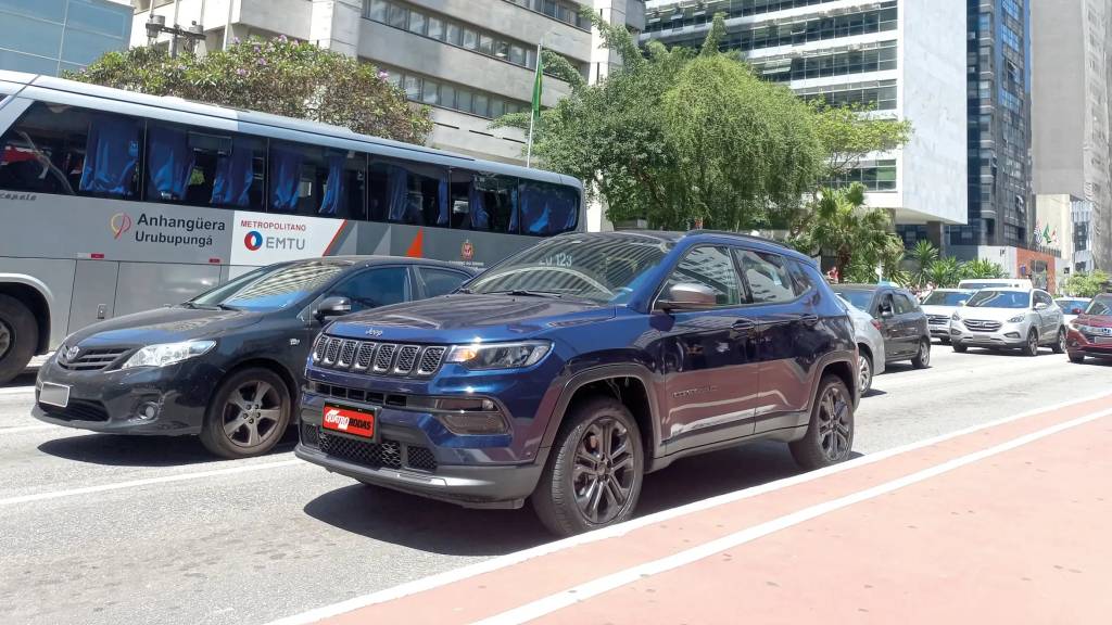 Compass parou em plena Avenida Paulista