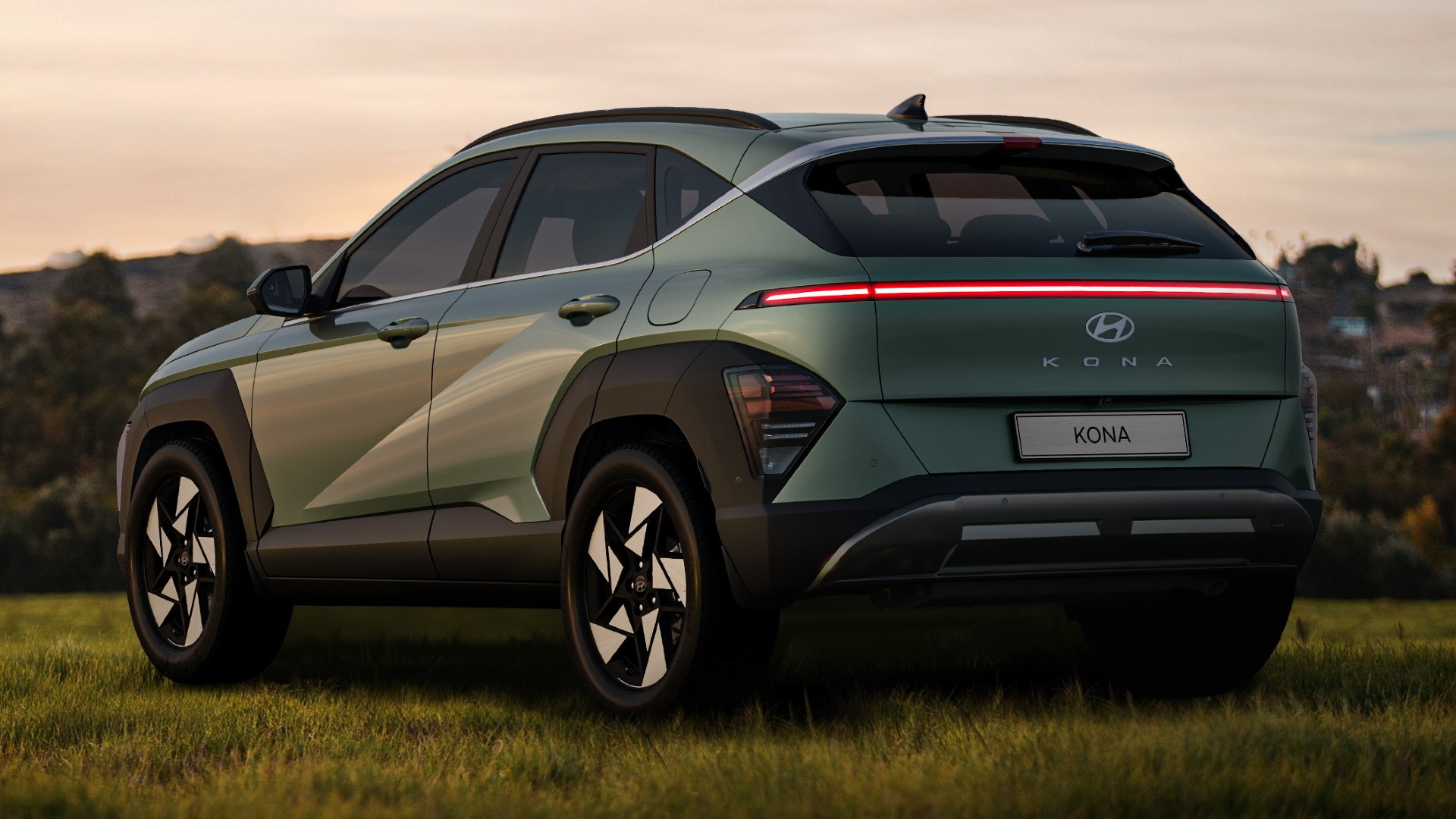 Com A Mesma Mec Nica Novo Hyundai Kona H Brido Substituto Do Ioniq   2024 Hyundai Kona 4s 