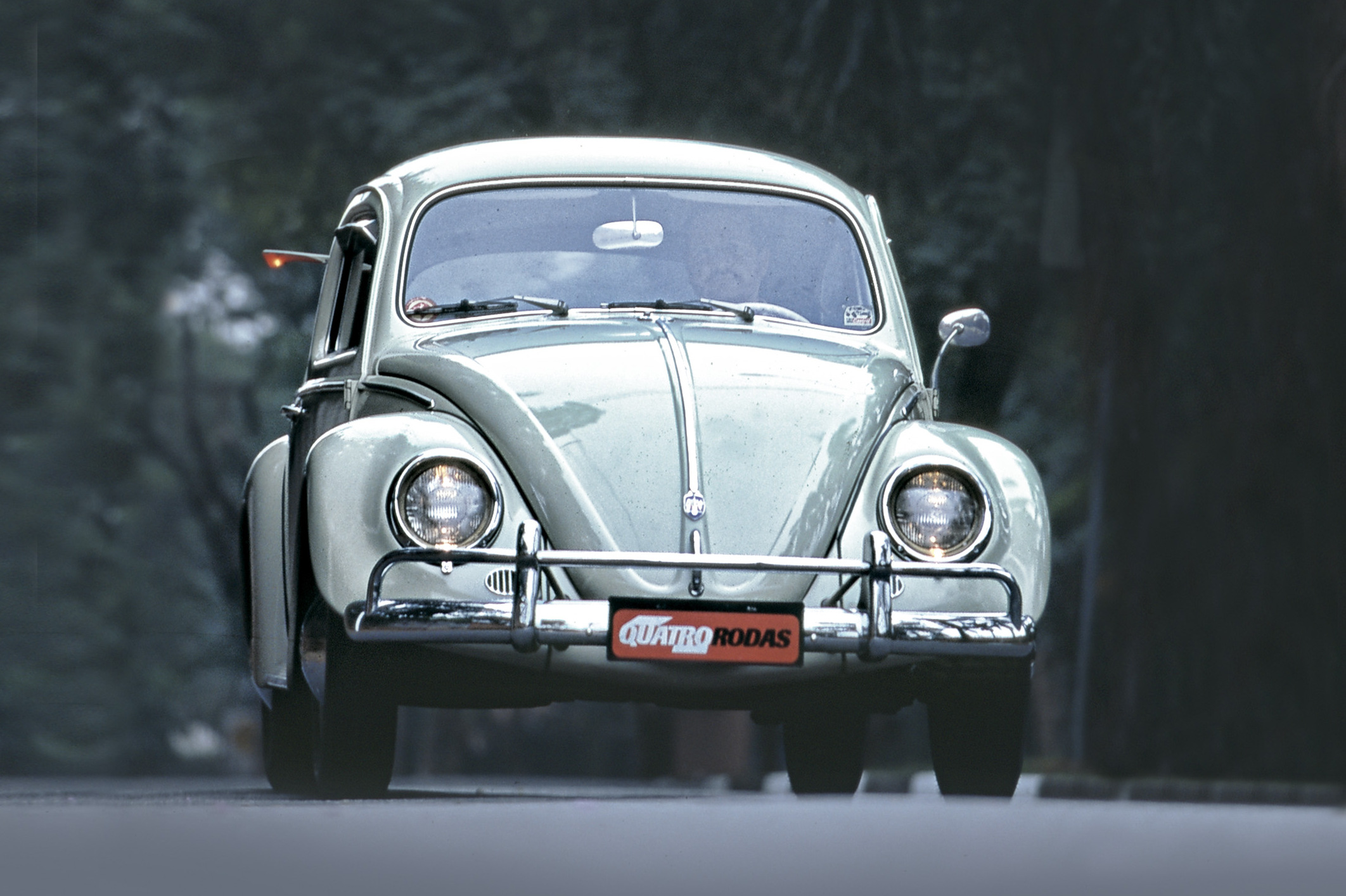 Automóvel Fusca da Volkswagen, modelo 1960.