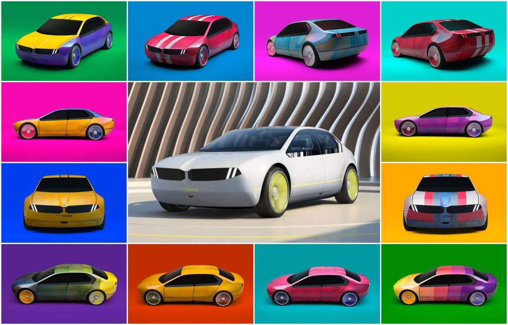 BMW i Vision Dee é sedã que muda de cor, não tem telas e prevê 2040