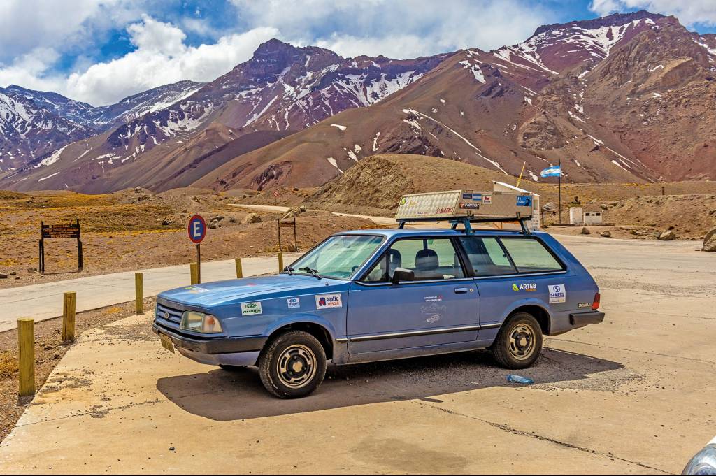 Pai e filho restauram Belina e contam os perrengues de viagem de 7.000 km