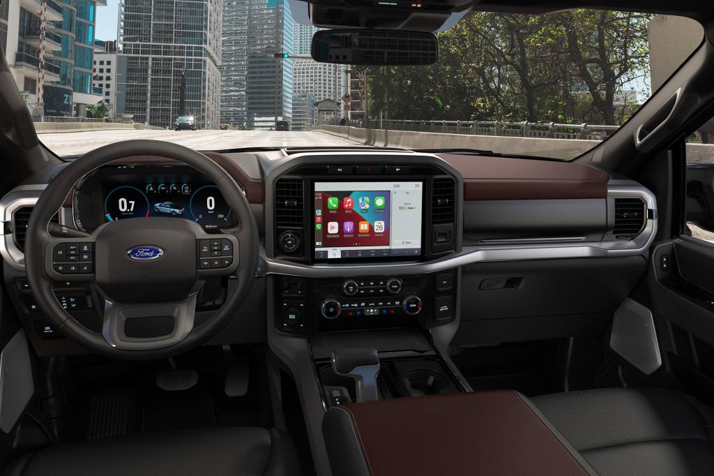 Painel da Ford F-150 Lariat