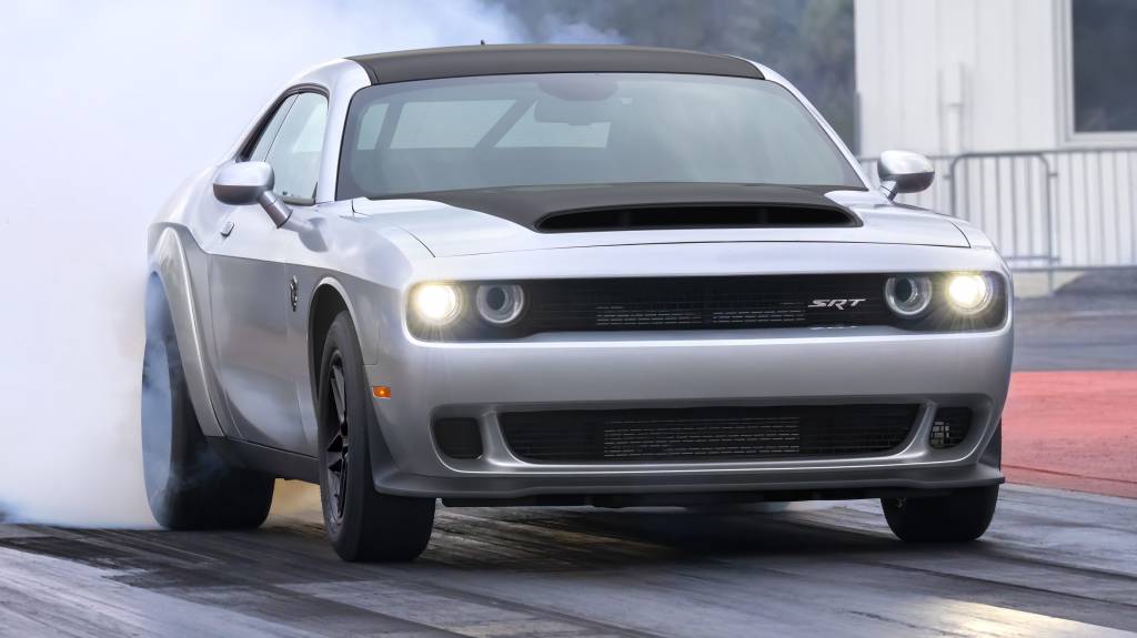 The quickest, fastest and most powerful muscle car in the world Dodge Challenger SRT Demon 170