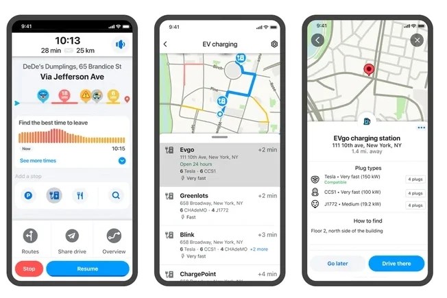 Waze agora mostra postos de recarga para carros elétricos
