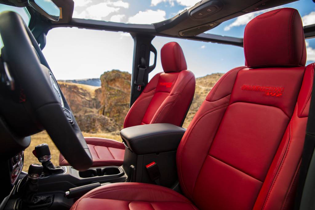 New 2024 Jeep® Wrangler Rubicon 392 with standard 12-way power Jeep Wrangler 2024
