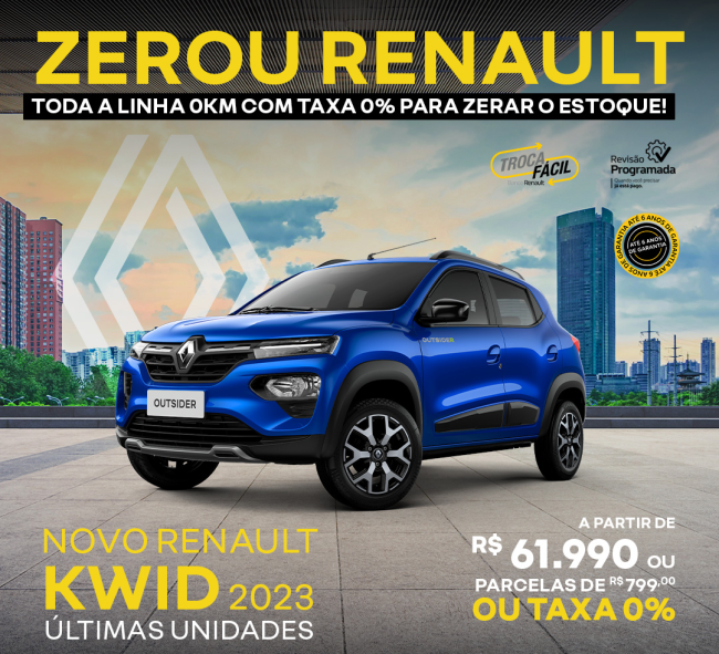 KWID PROMOÇÃO