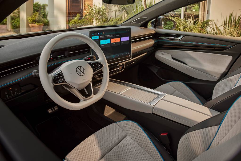 Volkswagen ID7 (14) Painel do novo Volkswagen ID.7
