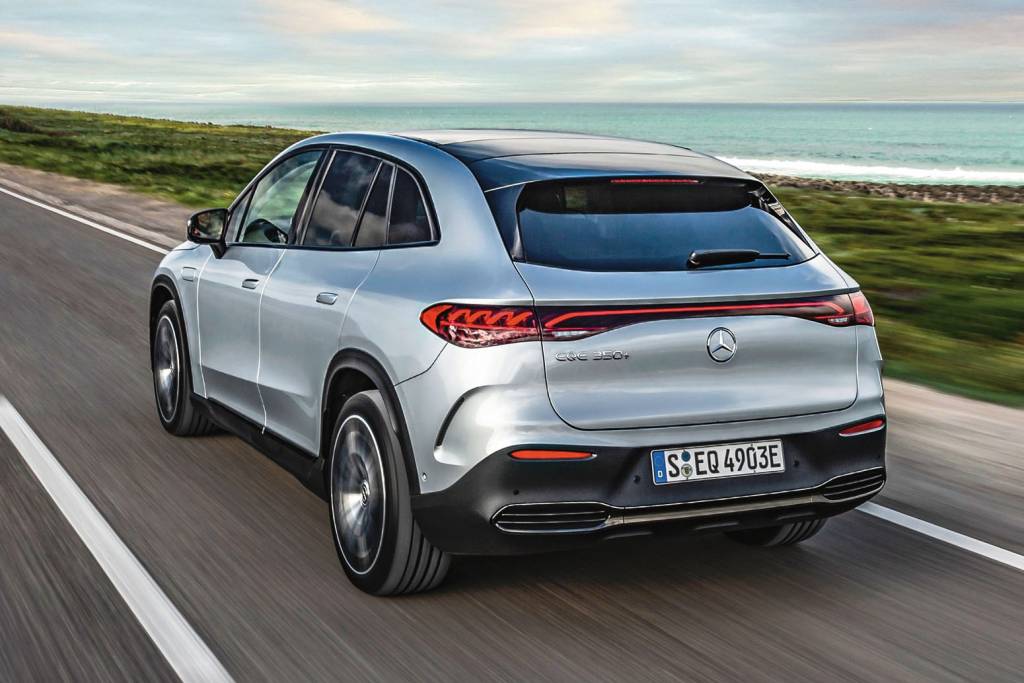 Mercedes-Benz EQE SUV Press Test Drive, Portugal 2023