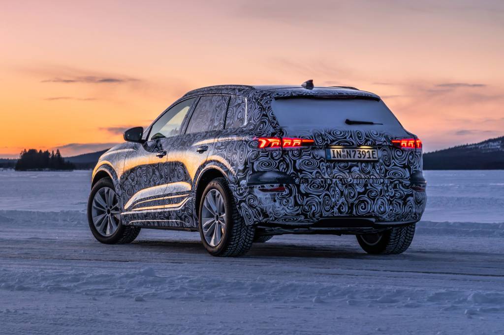 Put through its paces Audi Q6 e-tron