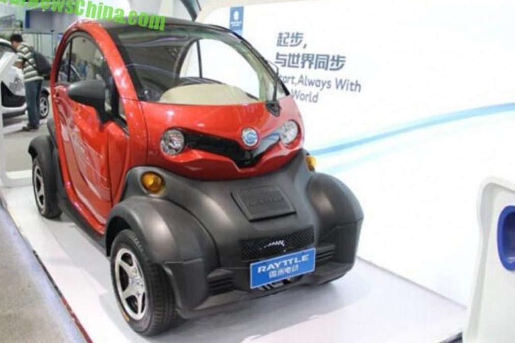 Rayttle E28, o clone do Renault Twizy