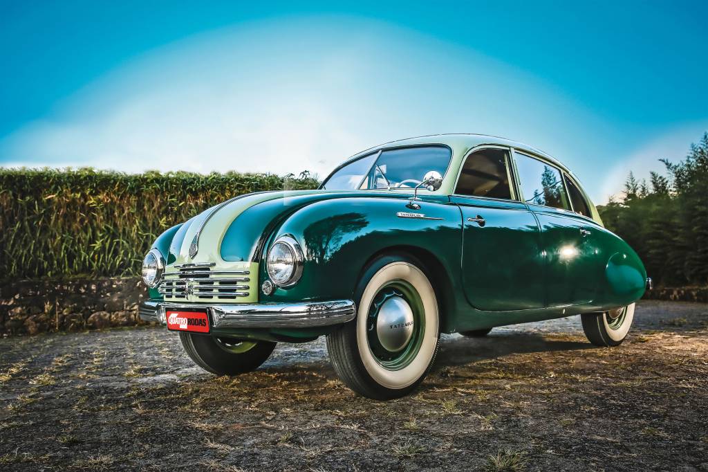 Tatraplan 1950 é ‘primo’ tcheco do Fusca e restrito a oficiais militares