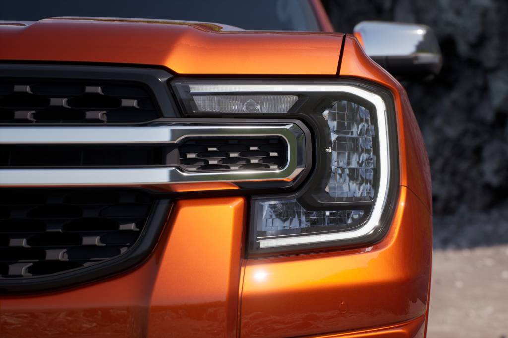 IMG_0564 Faróis são em leds e seguem identidade visual da Maverick e da F-150