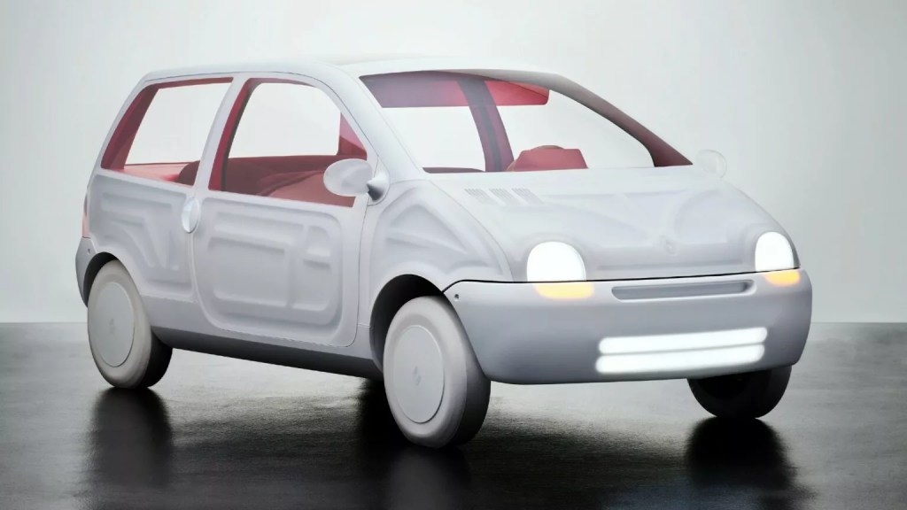 Renault Twingo faz 30 anos com releitura elétrica e lataria ‘transparente’