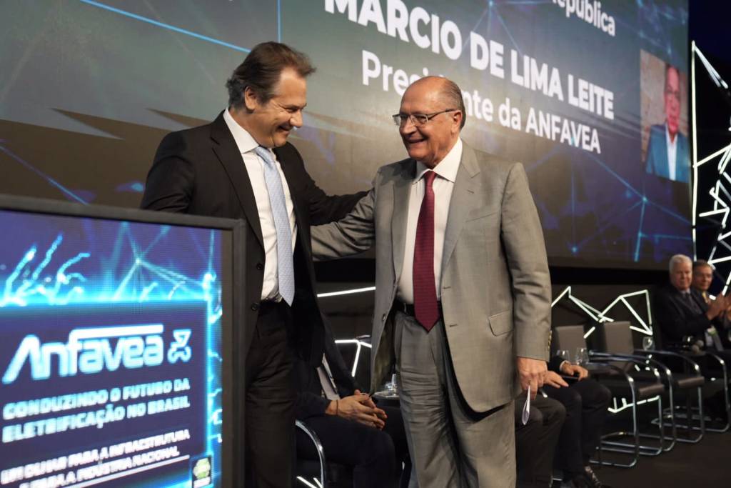 Márcio Lima Leite e Geraldo Alckimin