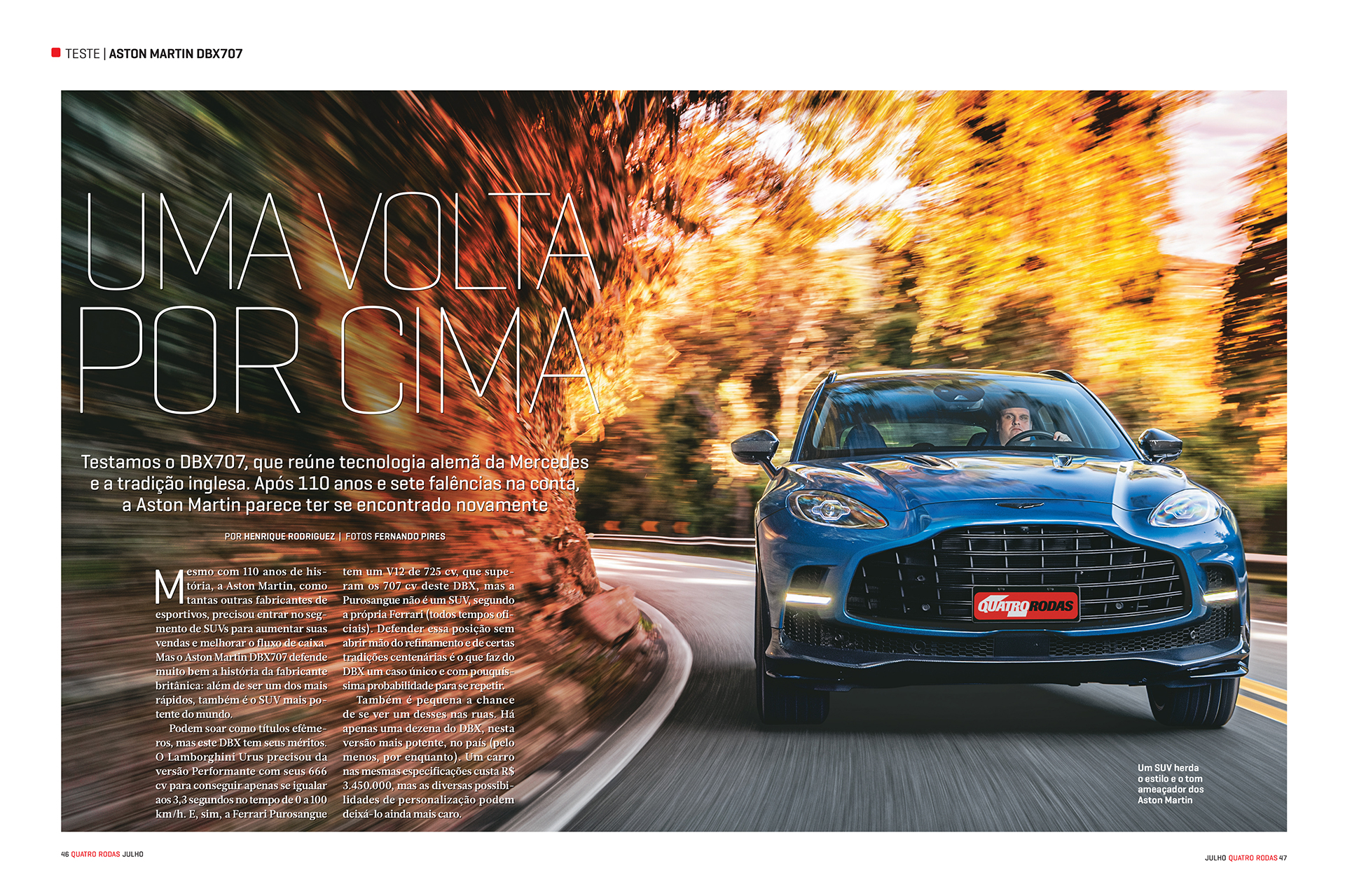 Aston Martin DBX707