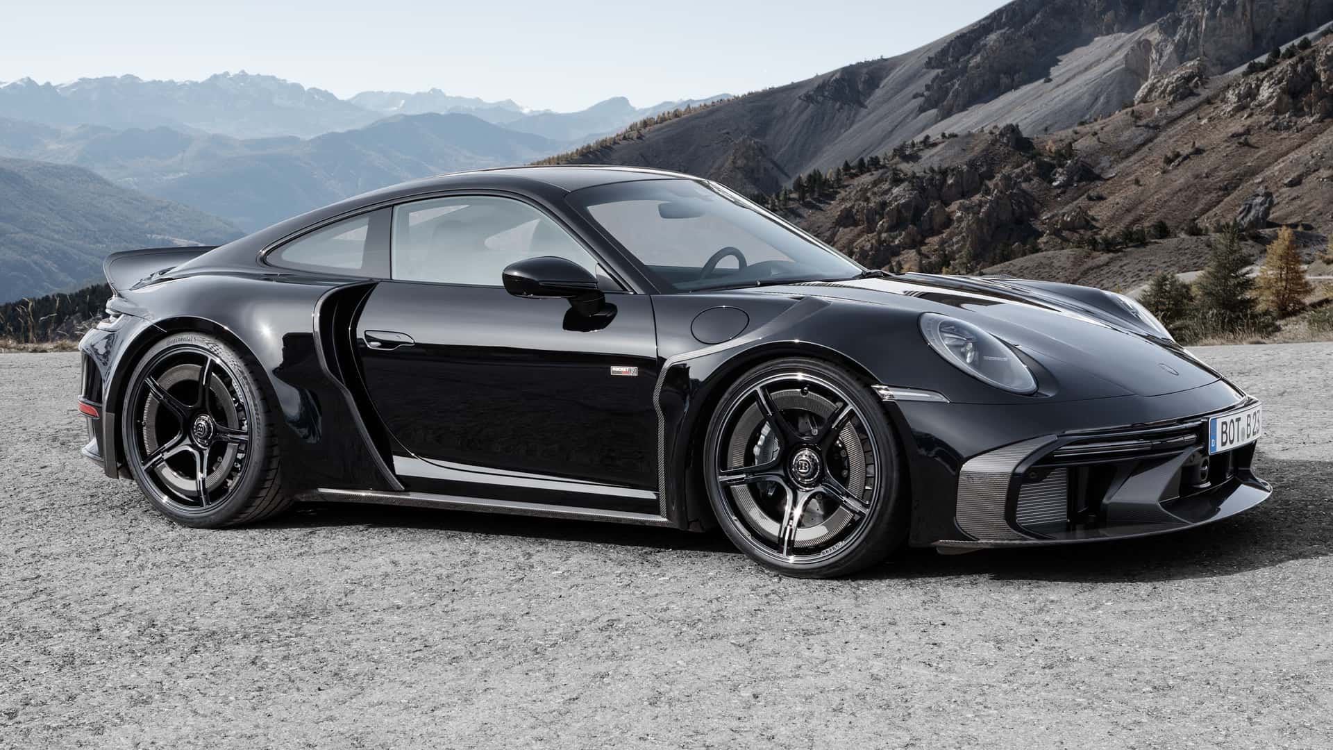 Rocket 900 R Porsche 911 Turbo S Insano De 900 Cv Preparado Pela   Brabus 900 Rocket R 1 