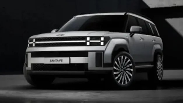 Novo Hyundai Santa Fe 2024 tem visual ‘caixotão’ e interior de Land Rover
