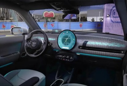 Interior Mini Cooper eletrico