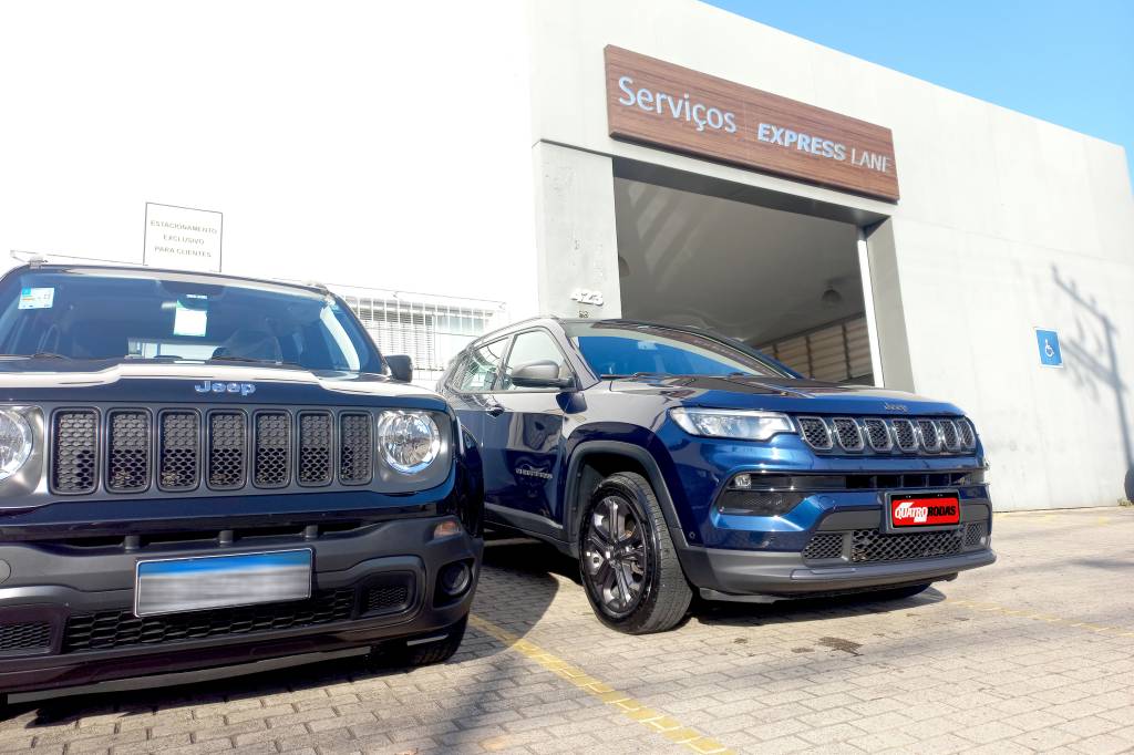 Concessionária oferece até limpeza de bicos para o Jeep Compass na revisão