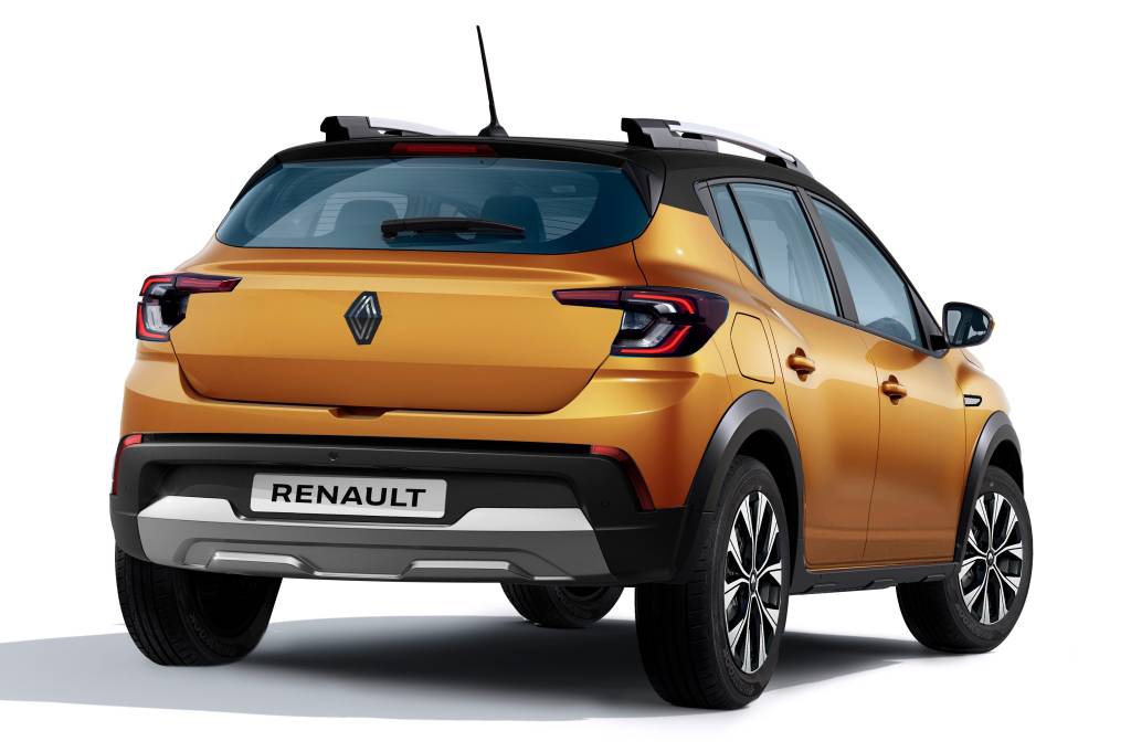 Projeção do Renault Kardian traseira