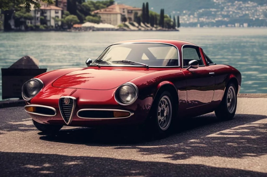 Alfa Romeo carros imaginários