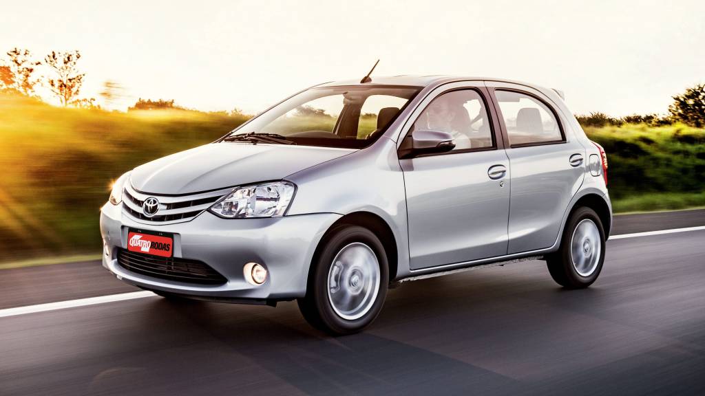 Automóvel Etios 2017, da Toyota. Automóvel Etios 2017, da Toyota.