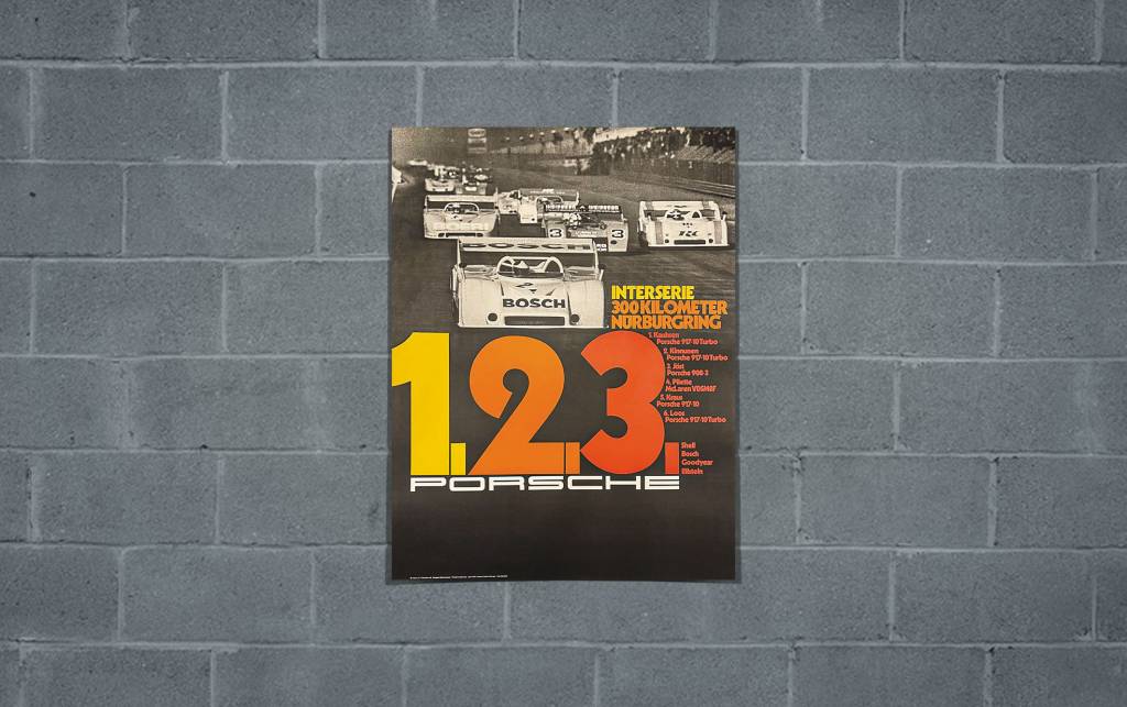 Poster Porsche