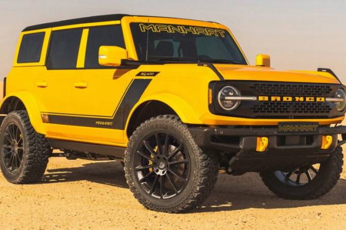 Sem venda oficial, Manhart cria seu Ford Bronco Raptor só para a Europa