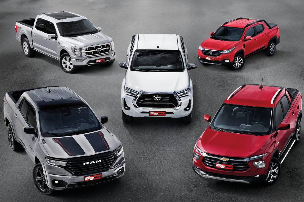 Da Fiat Strada à Ram 3500: veja todas as picapes do Brasil
