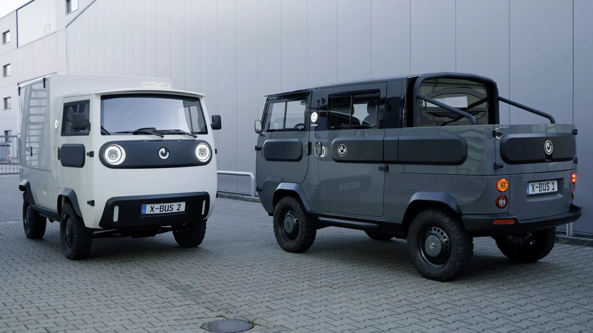 ‘Kombi’ elétrica pode se tranformar em picape e até mini-van off-road
