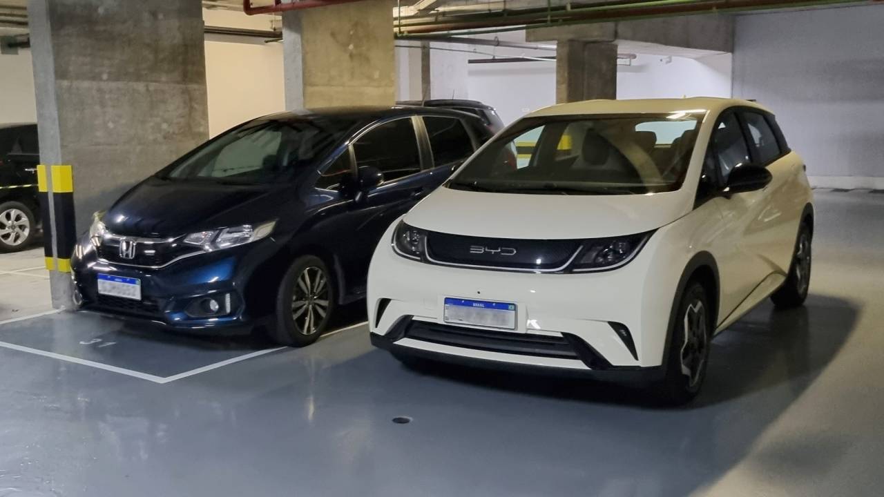 BYD Dolphin e Honda Fit