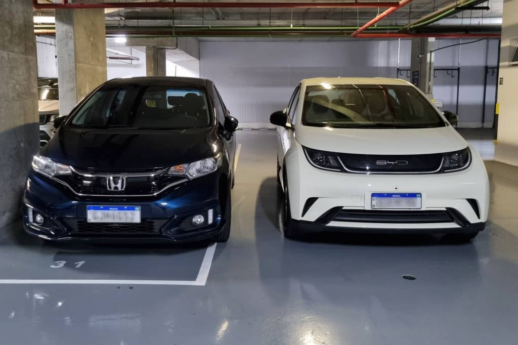 BYD Dolphin e Honda Fit