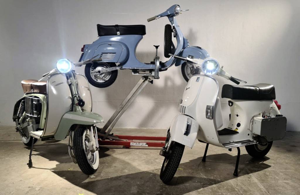 Lambrettas convertidas a eletricidade da Retrospective Scooters devem sair mais caras do que a Elettra