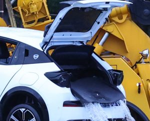 Novo Lancia Ypsilon afundado na França