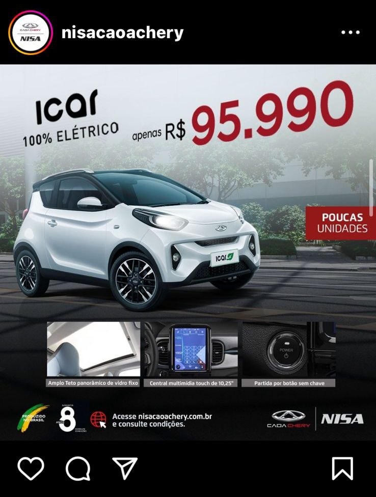 Chery icar 95990