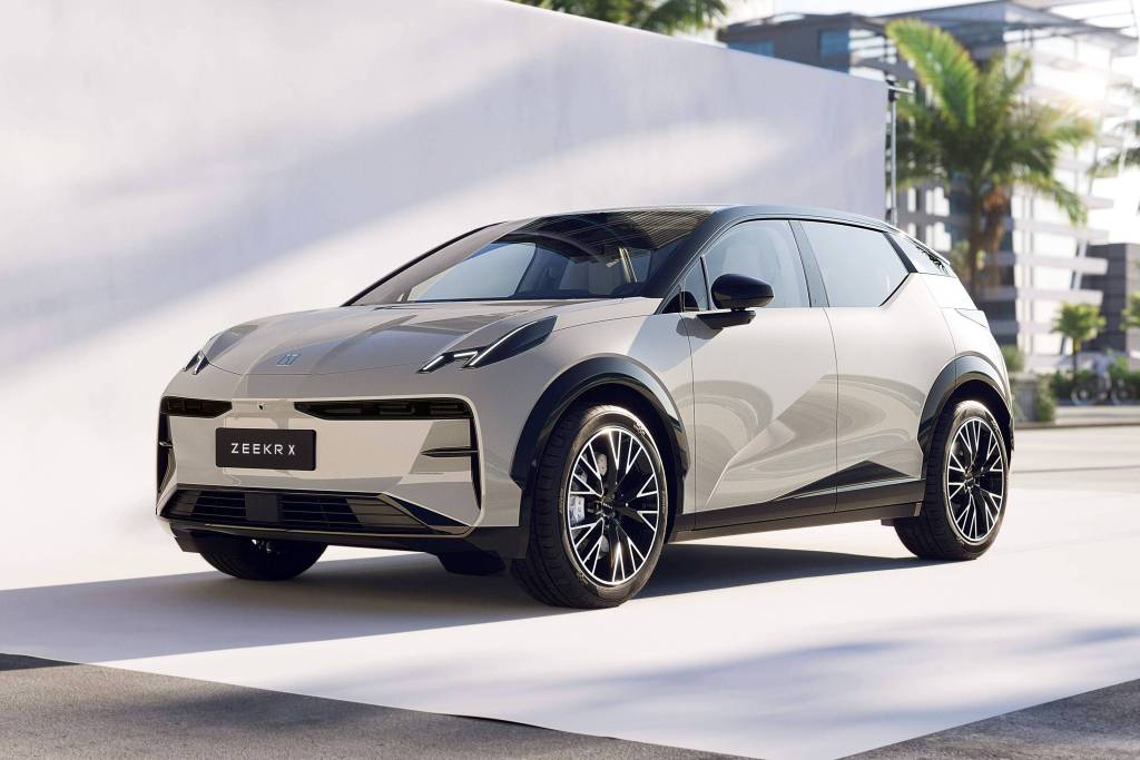 Zeekr X supera Volvo e Porsche, e foi carro elétrico mais seguro da Europa em 2024