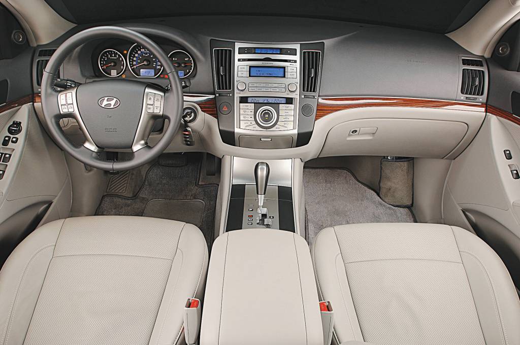 Teste Interior do Veracruz 3.8 V6, modelo 2007 da Hyundai, testado pela revista Quatro Rodas.