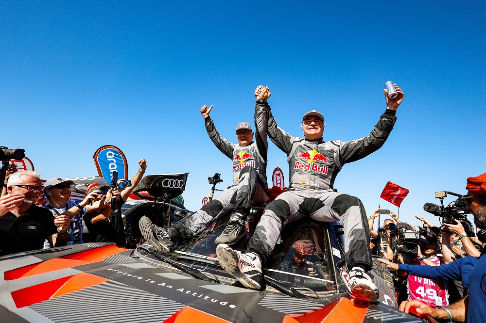 Dakar Rally 2024 Lucas Cruz, Carlos Sainz