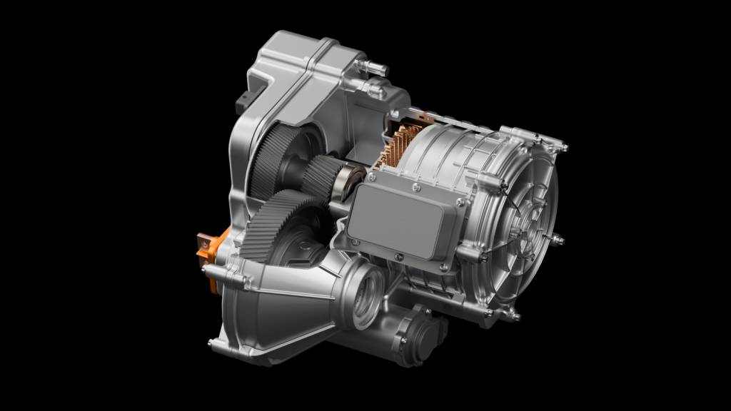 Novo motor elétrico (eDrive da Magna) Novo motor elétrico (eDrive da Magna)