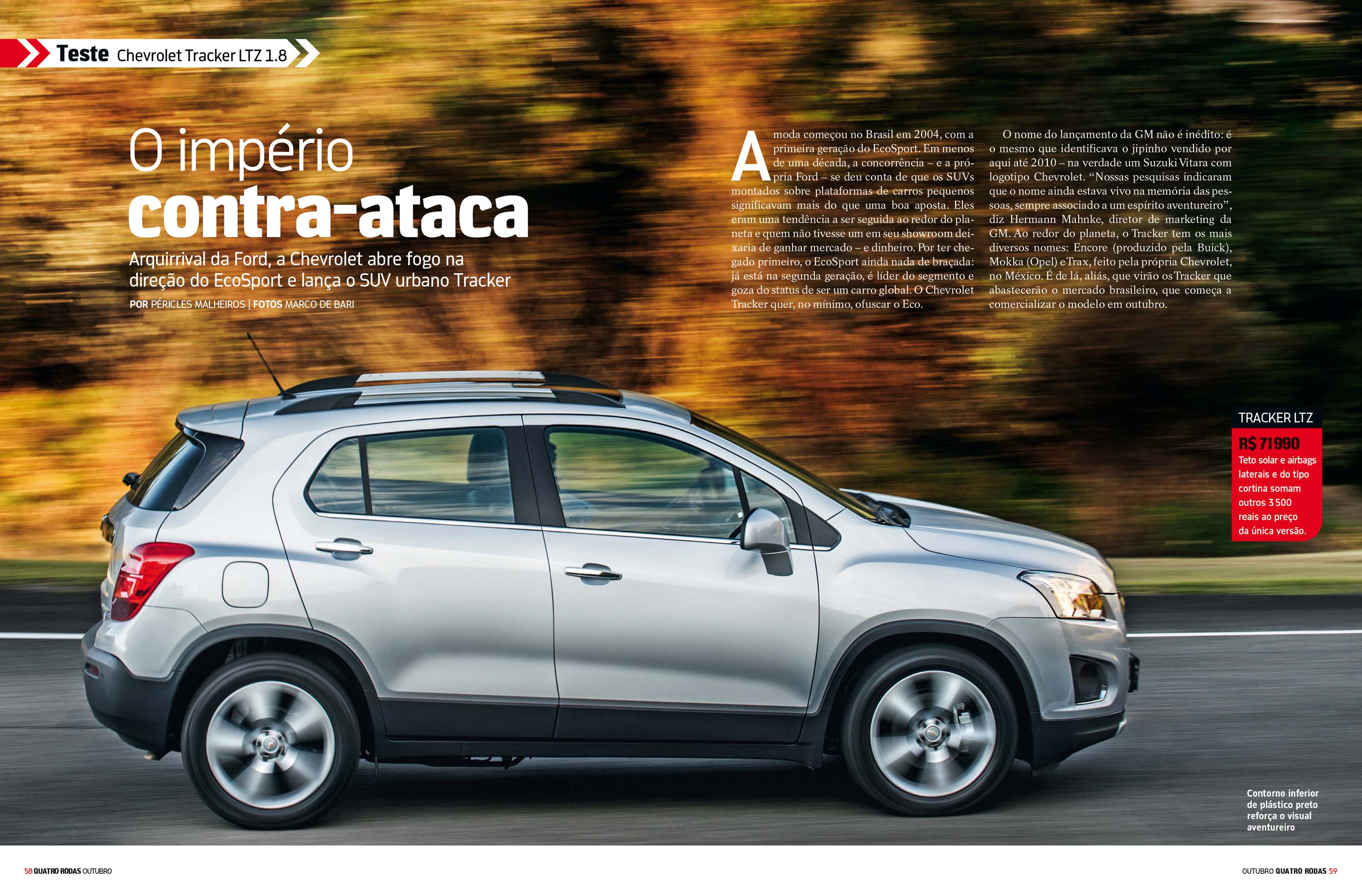 Avaliação: Chevrolet Tracker Premier - é bom, mas R$ 100 mil é muito