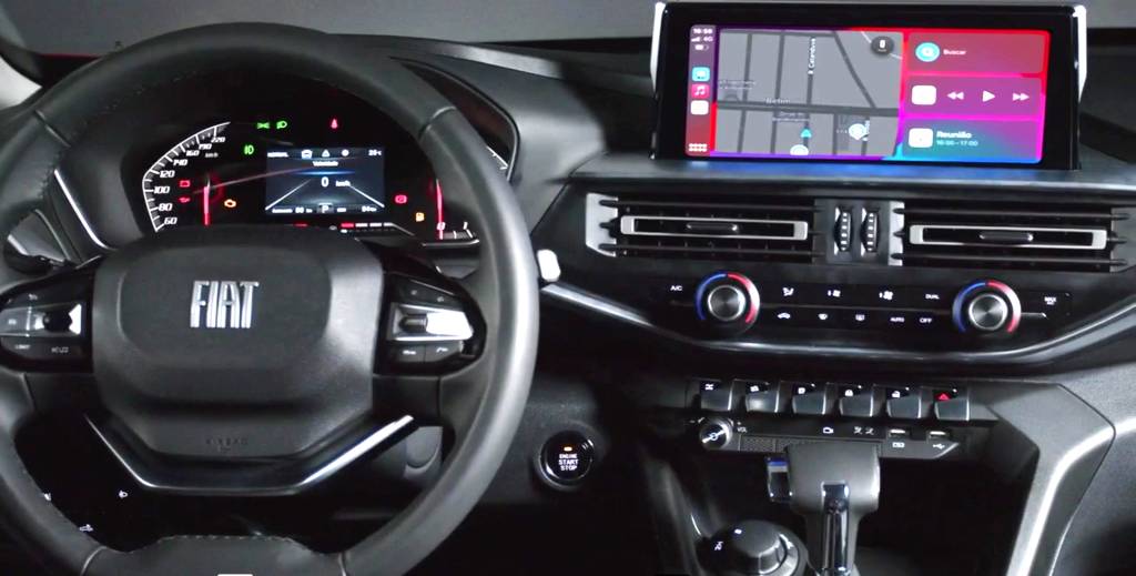painel fiat titano Nova Fiat Titano 2025
